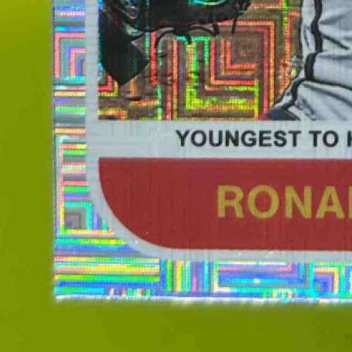 2021 Panini Donruss Ronald Acuna Jr. Highlights Diamond #HI8 Atlanta Braves - Sports Cards