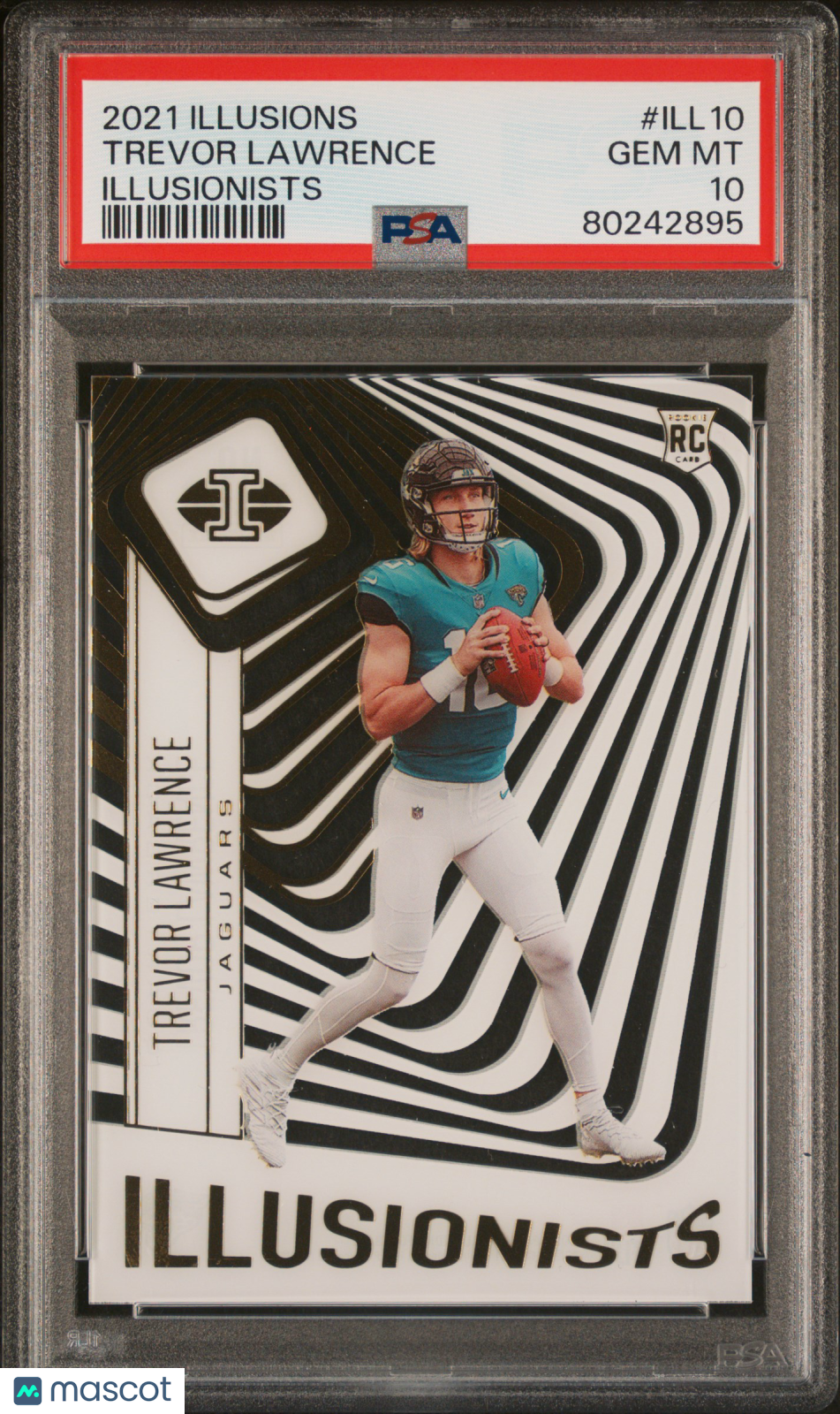 2021 Panini Illusions Illusionists Trevor Lawrence Rookie #ILL10 PSA 10 Jaguars - Graded Sports Cards