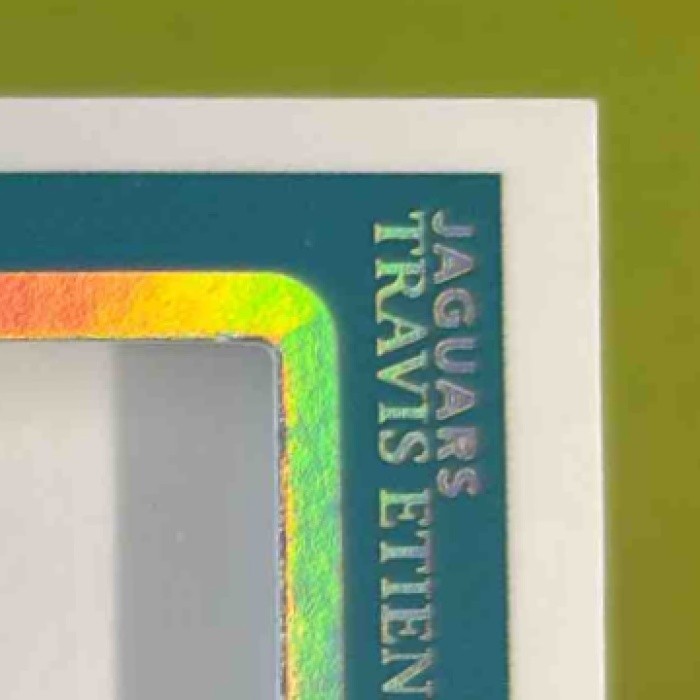 2021 Panini Immaculate Travis Etienne Jr. Helmet /12 MEM RC Jacksonville Jaguars - Sports Cards