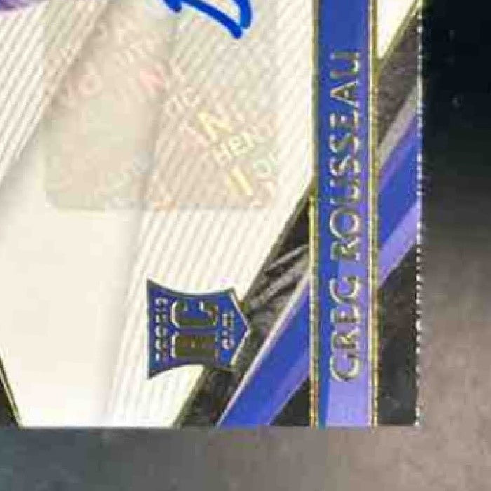 2021 Panini Limited Greg Rousseau /99 #193 Auto RC Buffalo Bills - Sports Cards