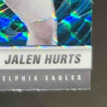 2021 Panini Mosaic Jalen Hurts Prizm Genesis #160 Philadelphia Eagles - Sports Cards
