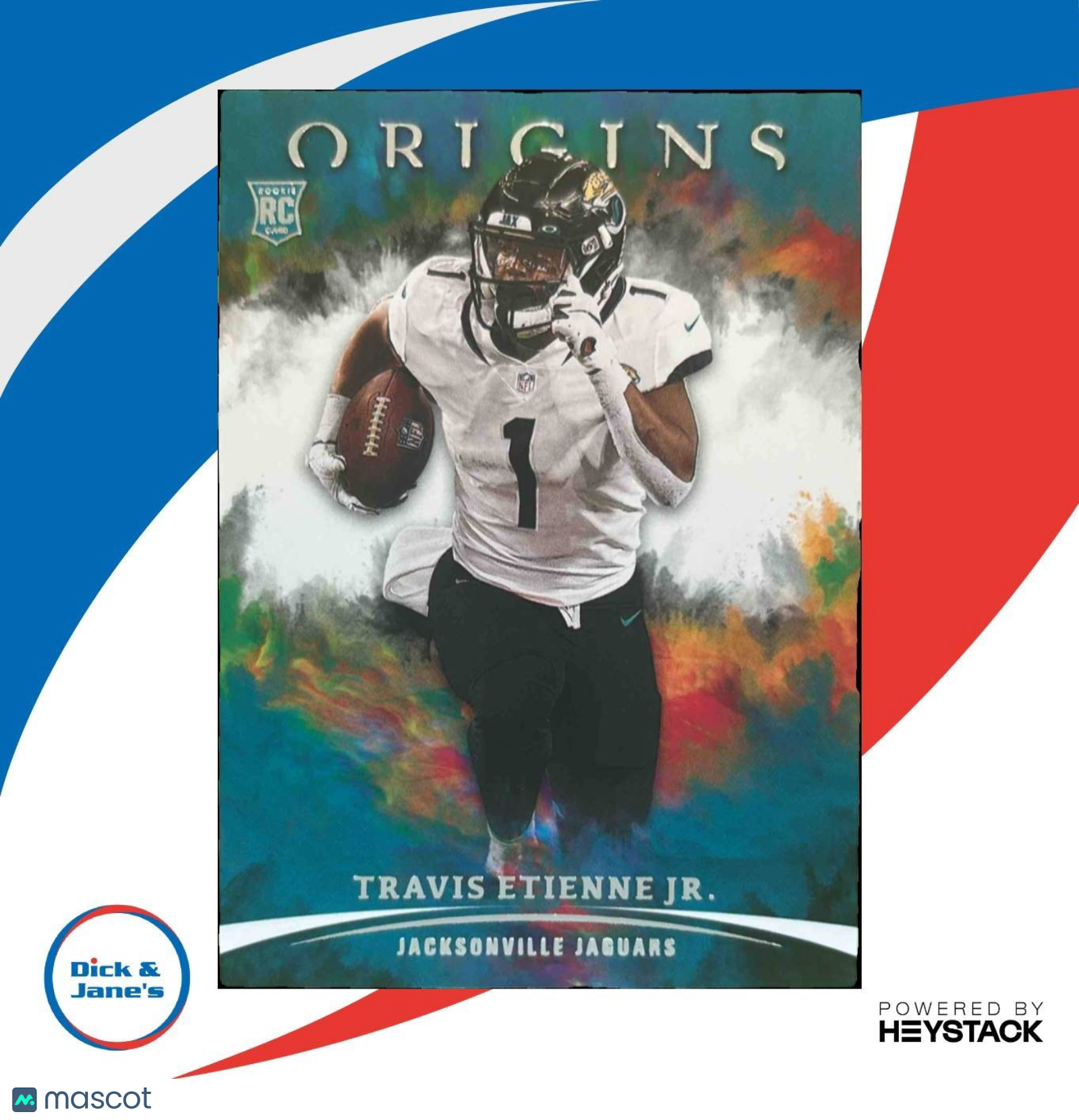 2021 Panini Origins Travis Etienne Jr. #108 RC Jacksonville Jaguars - Sports Cards