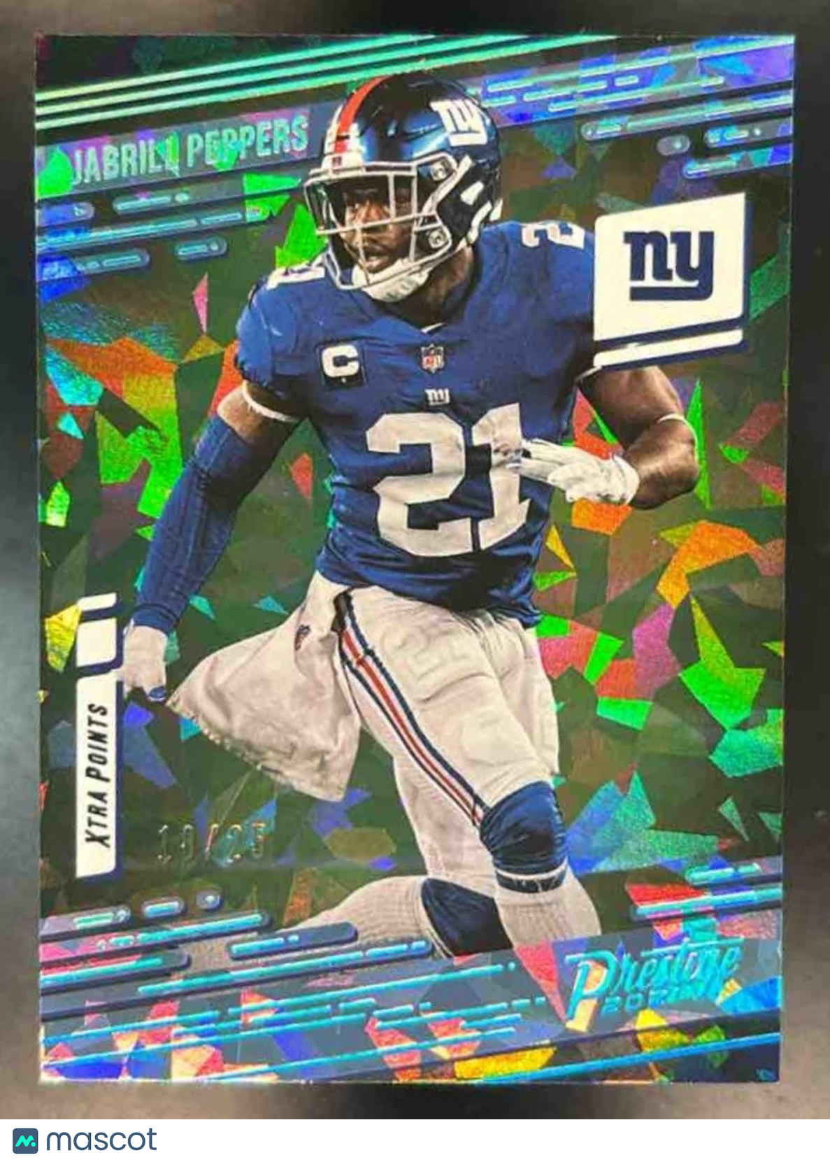 2021 Panini Prestige Jabrill Peppers Xtra Points /25 #62 New York Giants - Sports Cards