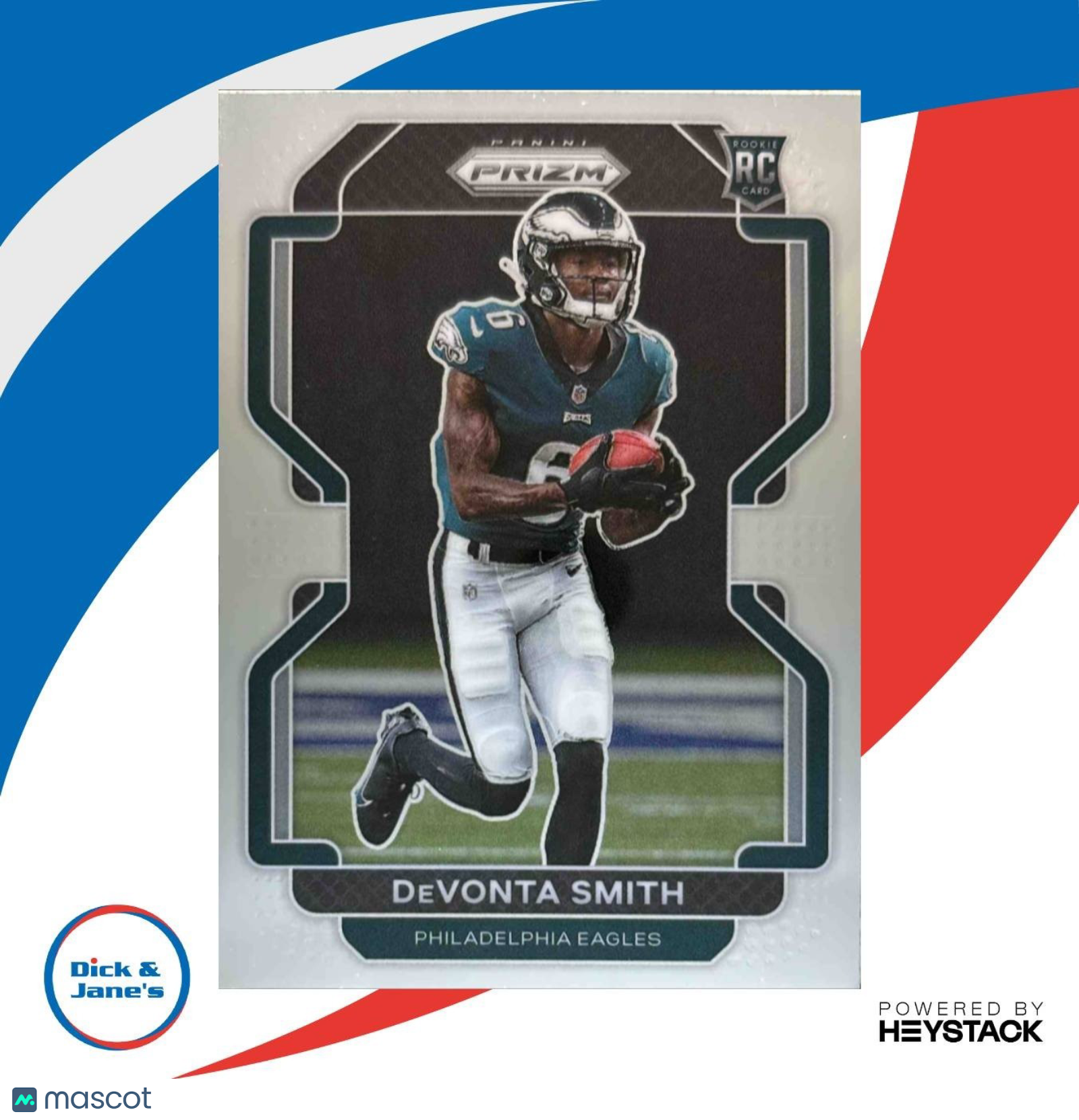 2021 Panini Prizm DeVonta Smith #335 RC Philadelphia Eagles - Sports Cards