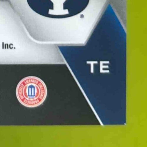 2021 Panini Prizm Draft Picks Collegiate Matt Bushman Auto Orange Ice #DPA-MAT - Sports Cards