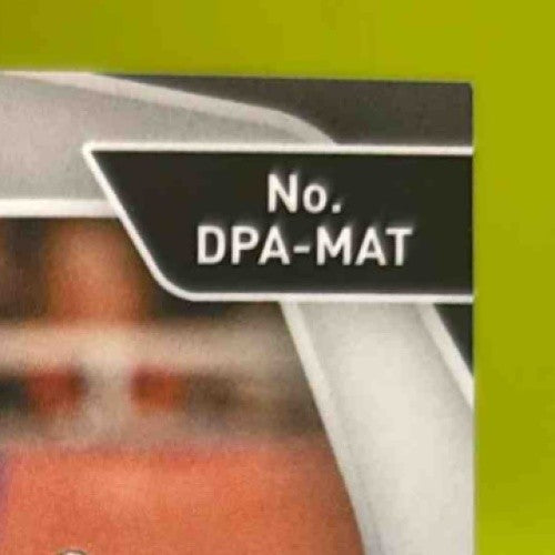 2021 Panini Prizm Draft Picks Collegiate Matt Bushman Auto Orange Ice #DPA-MAT - Sports Cards