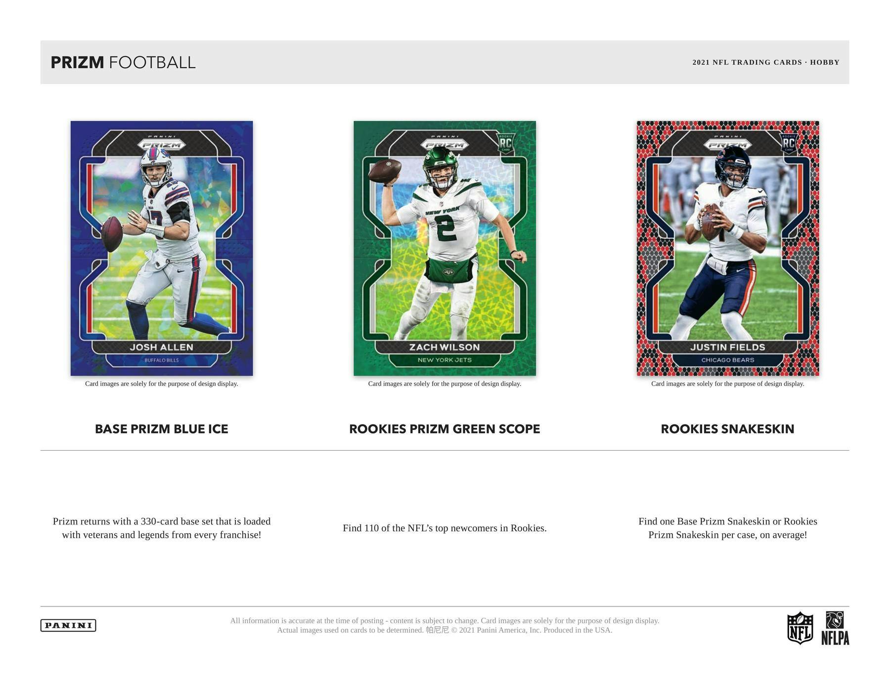 2021 Panini Prizm Football 1st Off The Line FOTL Hobby Box - NFL Hanger