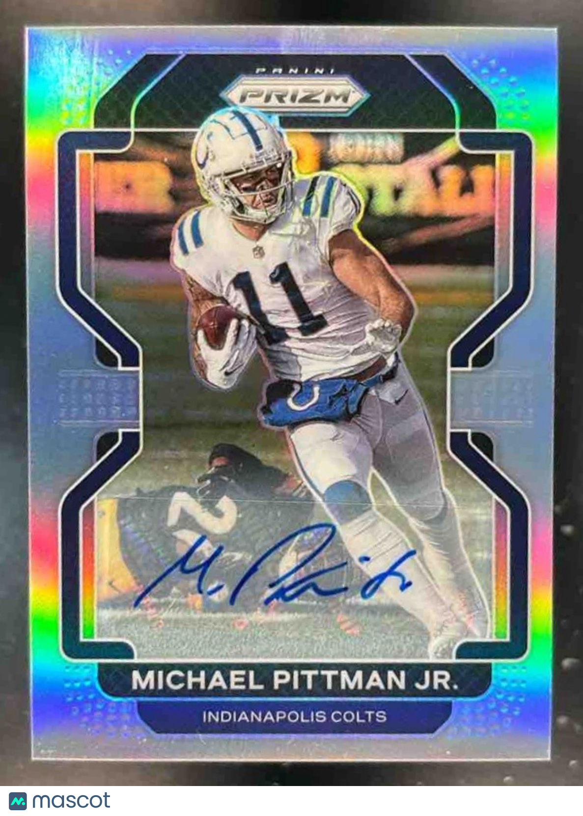 2021 Panini Prizm Michael Pittman Jr. Auto Silver #22 Indianapolis Colts - Sports Cards
