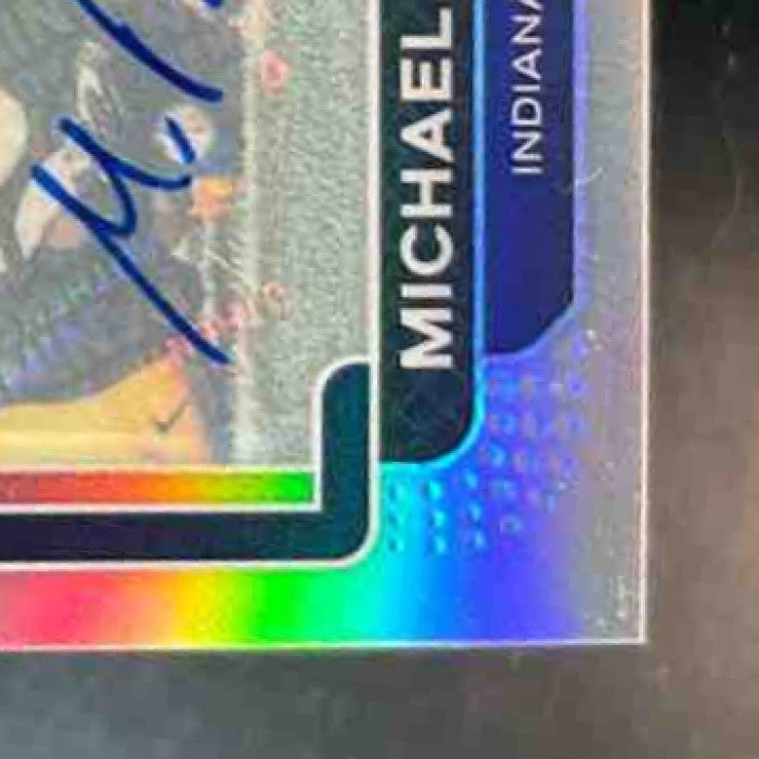 2021 Panini Prizm Michael Pittman Jr. Auto Silver #22 Indianapolis Colts - Sports Cards