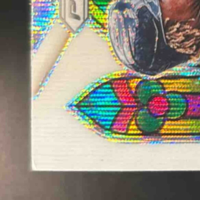 2021 Panini Prizm Ronald Acuna Jr. Stained Glass White Wave #SG-4 Atlanta Braves - Sports Cards