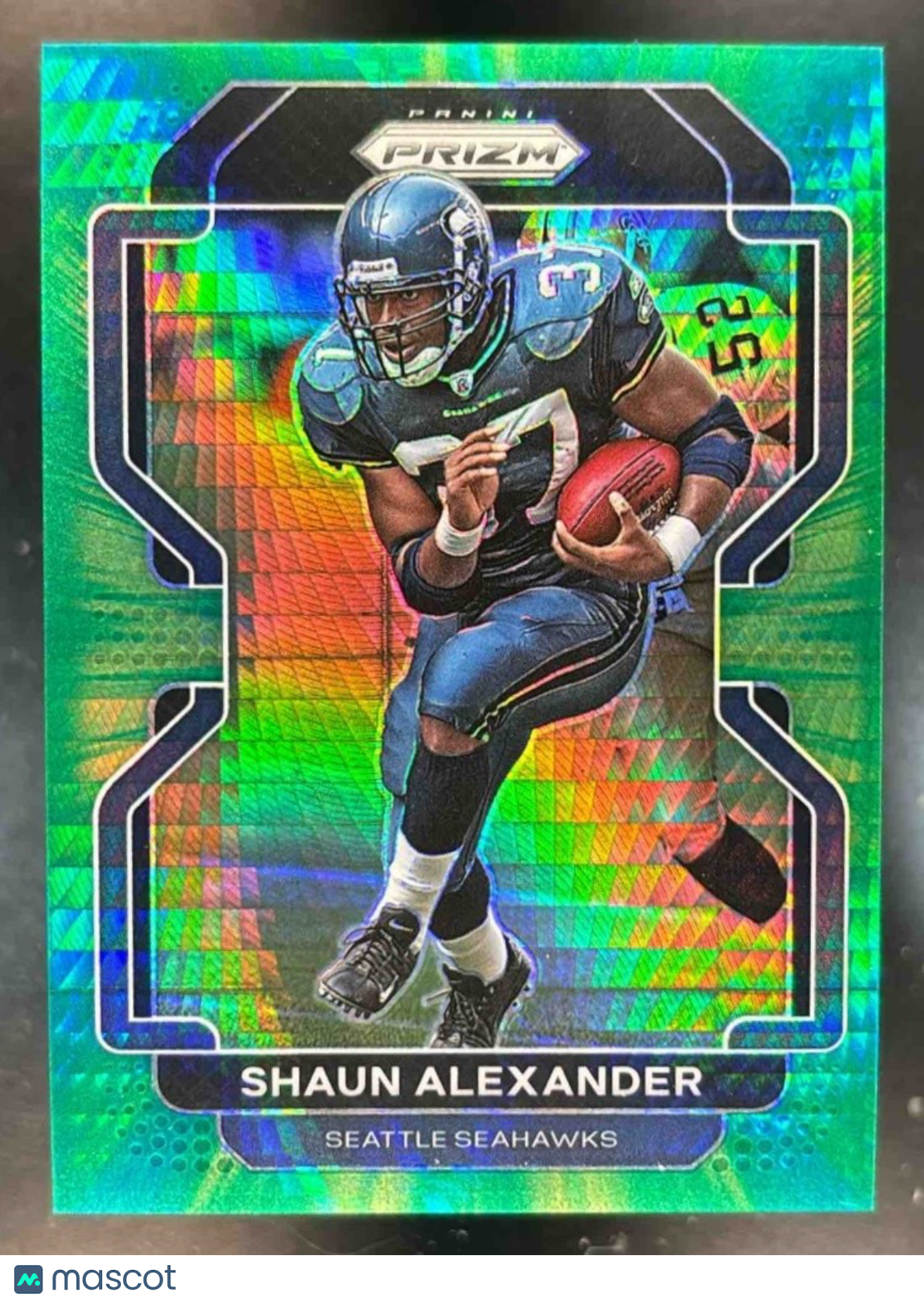 2021 Panini Prizm Shaun Alexander Hyper /175 #50 Seattle Seahawks - Sports Cards