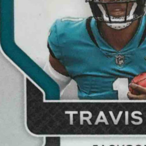 2021 Panini Prizm Travis Etienne Jr. Neon Green Pulsar #344 RC Jaguars - Sports Cards