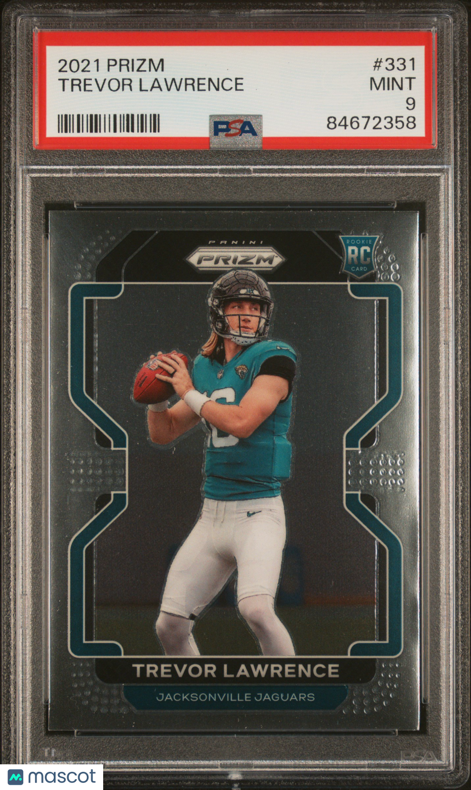2021 Panini Prizm Trevor Lawrence #331 PSA 9 - Graded Sports Cards