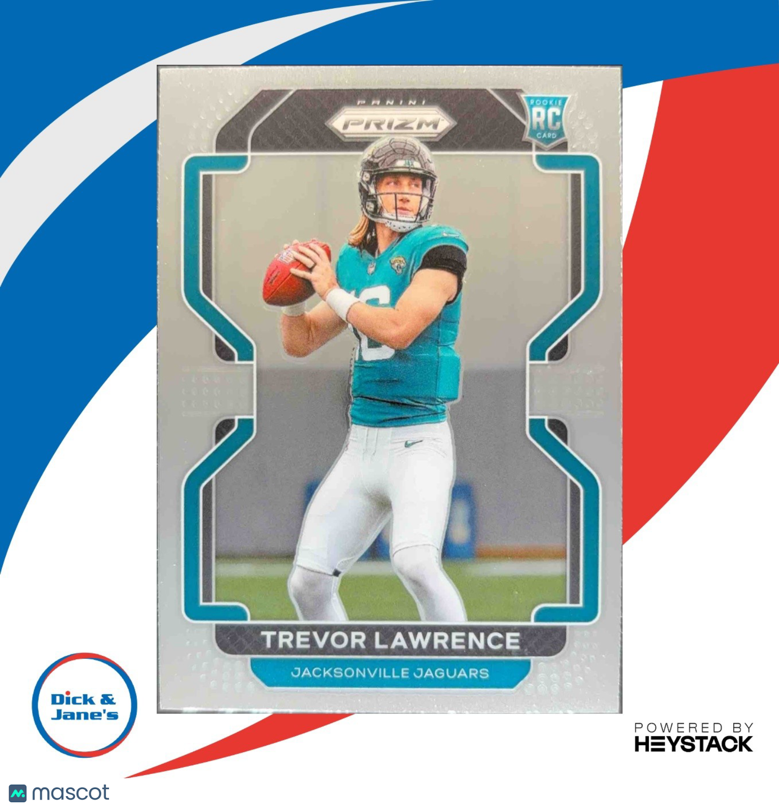 2021 Panini Prizm Trevor Lawrence #331 RC Jacksonville Jaguars Rookie Card - Sports Cards