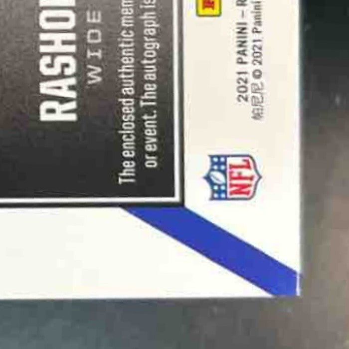 2021 Panini Rookies & Stars Rashod Bateman Patch Auto /99 #110 RC Ravens - Sports Cards