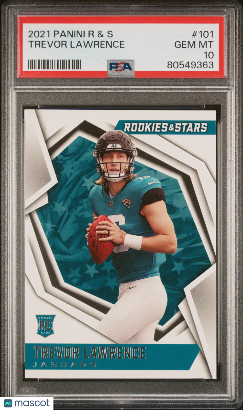 2021 Panini Rookies & Stars Trevor Lawrence #101 PSA 10 Jacksonville Jaguars - Graded Sports Cards