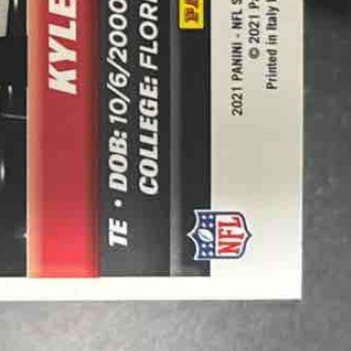 2021 Panini Sticker & Card Collection Kyle Pitts Blue /299 #69 RC Atlanta Falcon - Sports Cards