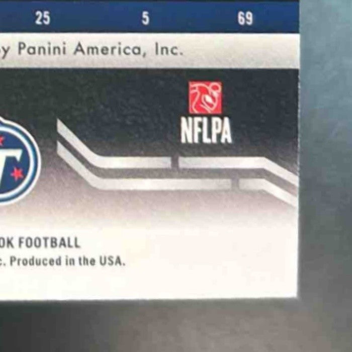 2021 Playbook Elijah Molden Signatures Gold /99 #177 RC Auto Tennessee Titans - Sports Cards
