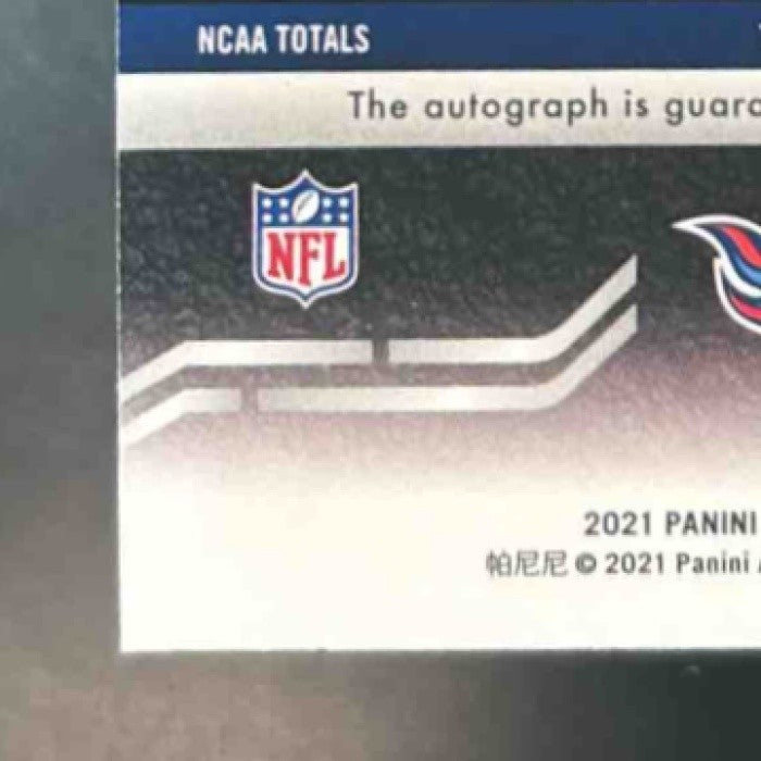2021 Playbook Elijah Molden Signatures Gold /99 #177 RC Auto Tennessee Titans - Sports Cards