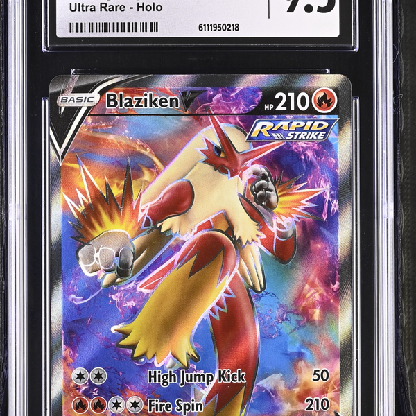 blaziken v pokemon card Blaziken VMAX (Alternate Art Secret) - SWSH06: Chilling Reign