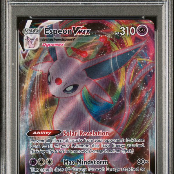 2021 Pokemon Sword & Shield Evolving Skies Espeon VMAX