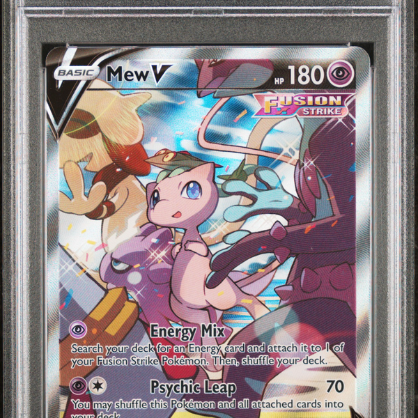 Mew V SA 2021 Fusion Strike グレード10 ポケモン Pokemon Sword & Shield Fusion Strike Mew V Graded Card (PSA