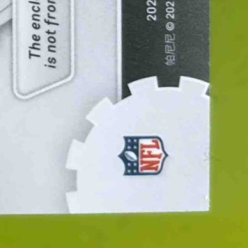 2021 Prizm Kadarius Toney Rookie Gear Neon Green Pulsar New York Giants - Sports Cards