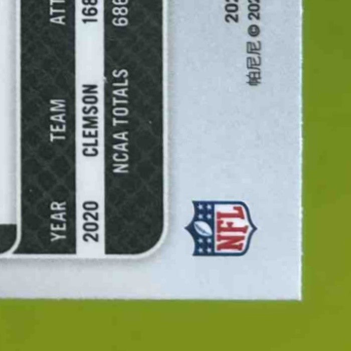 2021 Prizm Travis Etienne Jr. Neon Green Pulsar #344 RC Jacksonville Jaguars - Sports Cards