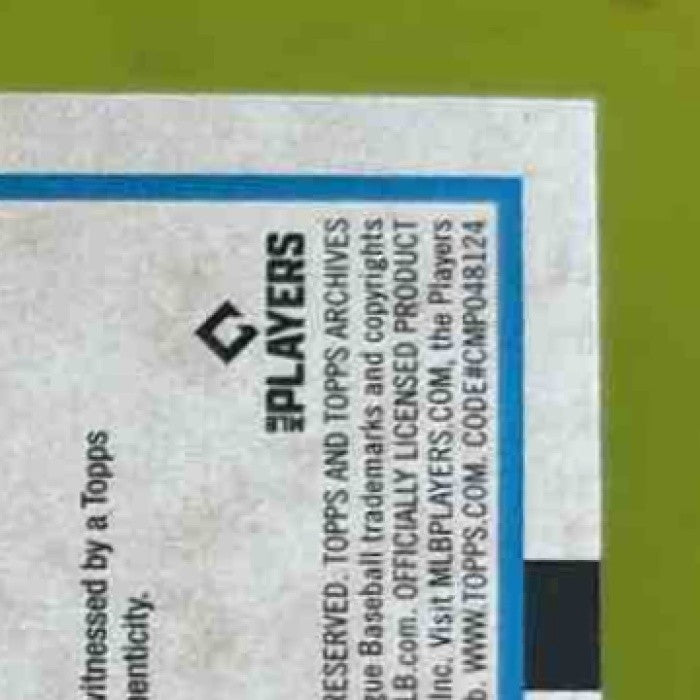 2021 Topps Archives Snapshots Lewin Diaz Auto Negative Inverse /100 RC Marlins - Sports Cards