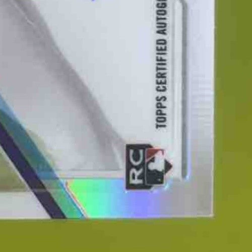 2021 Topps Chrome Albert Abreu Rookie Auto Refractor 401/499 RC New York Yankees - Sports Cards