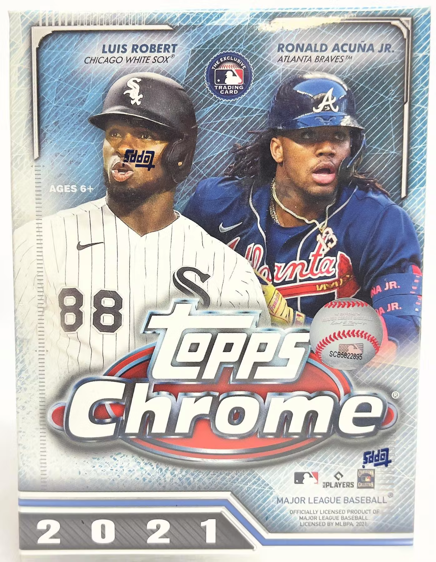 2021 Topps Chrome Baseball 8-Pack Blaster Box - MLB Blaster Box