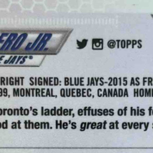 2021 Topps Chrome Vladimir Guerrero Jr. Prism Refractor #167 Toronto Blue Jays - Sports Cards