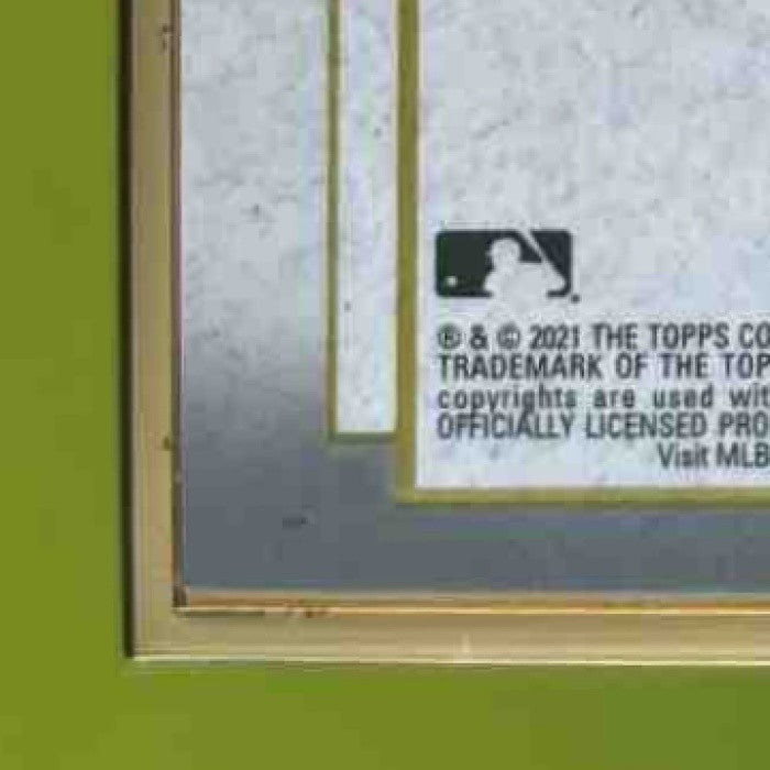 2021 Topps Definitive Juan Soto Framed Auto Collection /30 Washington Nationals - Sports Cards