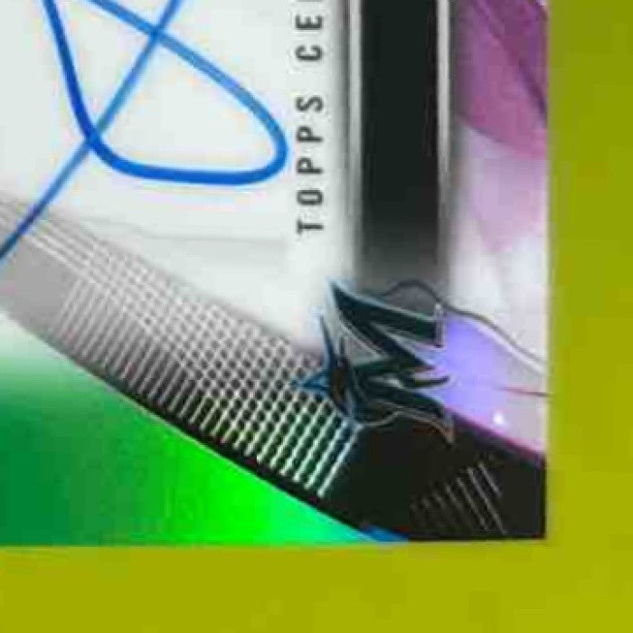 2021 Topps Finest Lewin Diaz Auto Green Refractor 52/99 #FA-LD RC Miami Marlins - Sports Cards