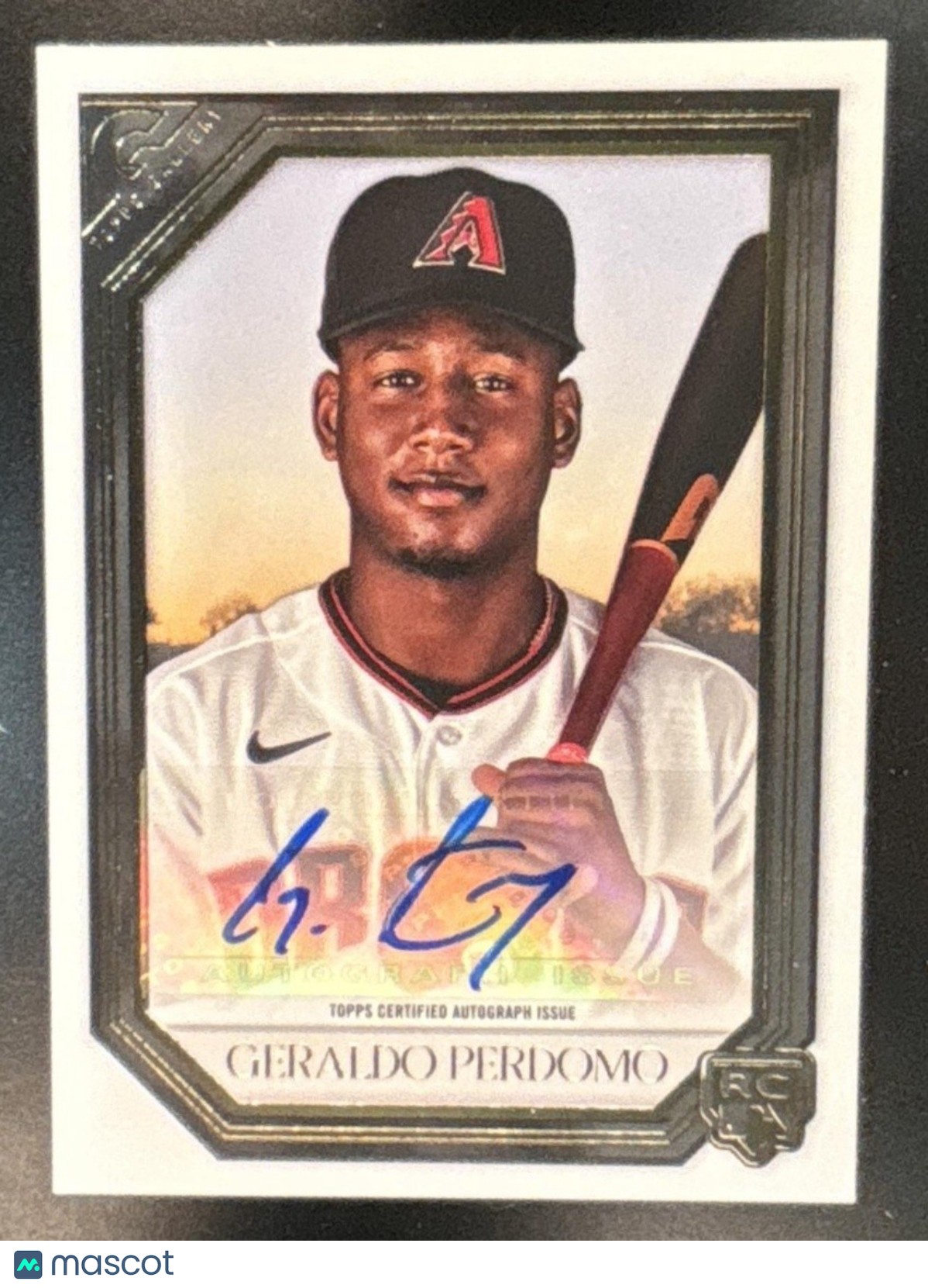 2021 Topps Gallery Geraldo Perdomo Rookies Auto #RA-GP RC Arizona Diamondbacks - Sports Cards