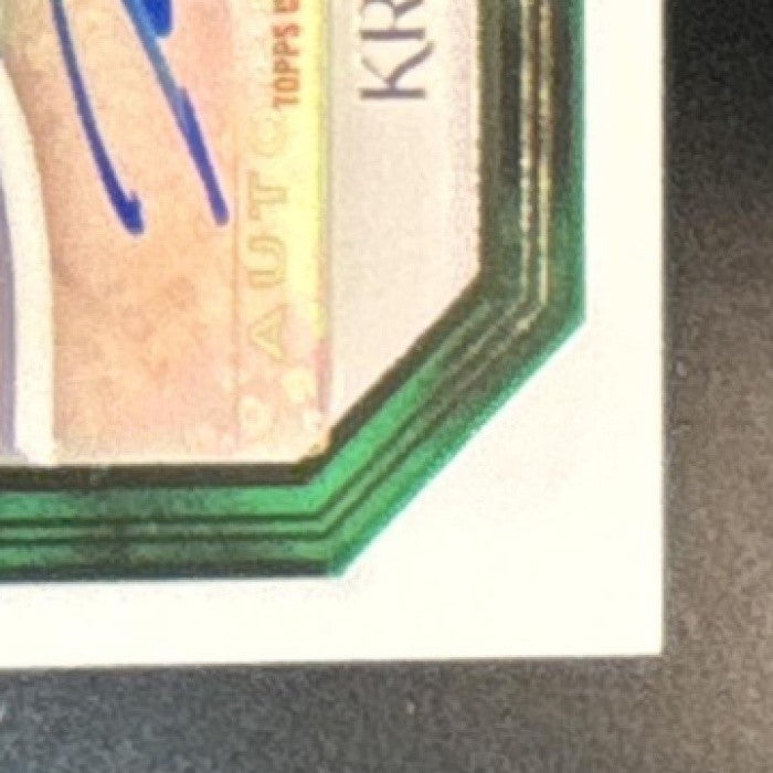 2021 Topps Gallery Kris Bubic Rookies Auto Green /99 RC Kansas City Royals - Sports Cards