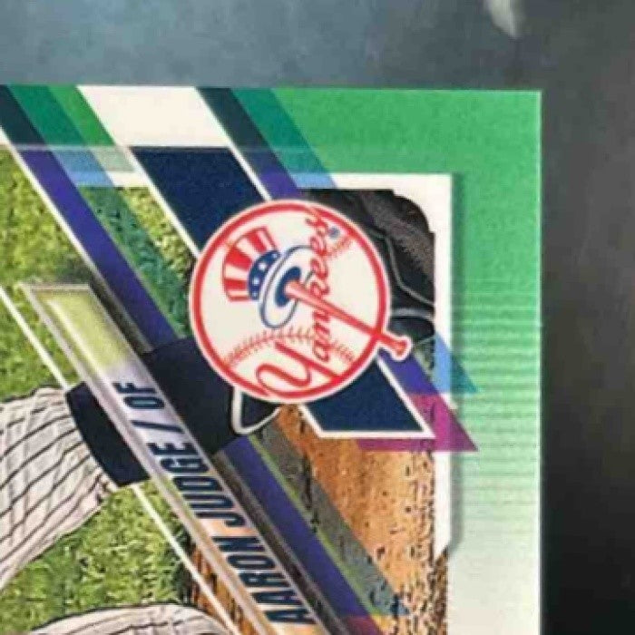 2021 Topps Japan Edition Aaron Judge Jade Green /75 #99 New York Yankees - Sports Cards
