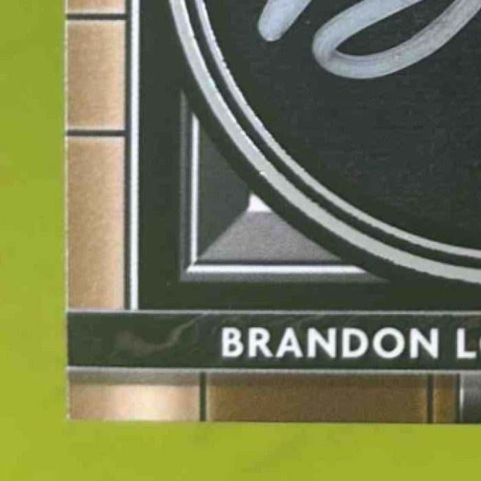 2021 Topps Museum Collection Brandon Lowe Archival Auto 203/300 Tampa Bay Rays - Sports Cards