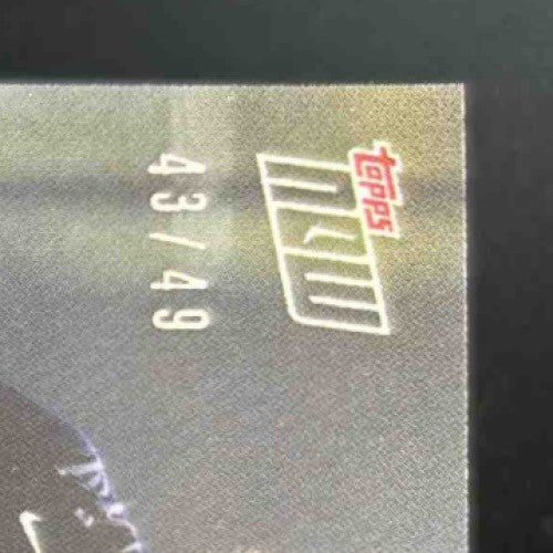 2021 Topps Now Road to Opening Day New York Yankees Gerrit Cole Blue /49 #OD-40 - Sports Cards