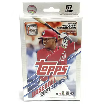 2021 Topps Series 1 Baseball Hanger Box - MLB Hanger Box