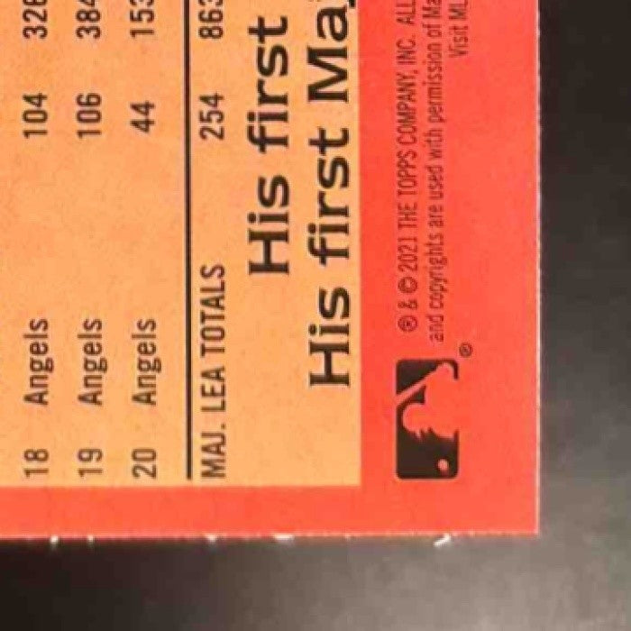 2021 Topps Update Shohei Ohtani 1986 Baseball 35th Anniversary Los Angeles Angel - Sports Cards