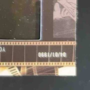 2021 Topps WWE Hulk Hogan vs. Ultimate Warrior Match Film Strips Light Green/199 - Sports Cards