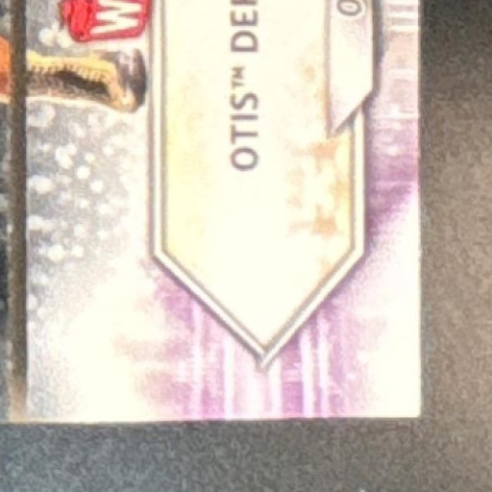 2021 Topps WWE Otis def. Dolph Ziggler Black 3/5 #50 - Sports Cards