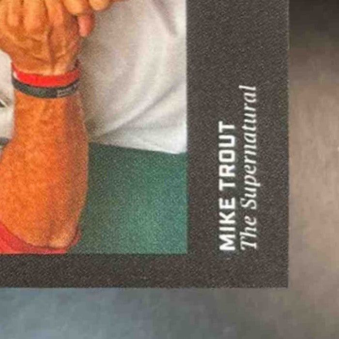 2021 Topps x Sports Illustrated Mike Trout #1 Los Angeles Angels - Sports Cards