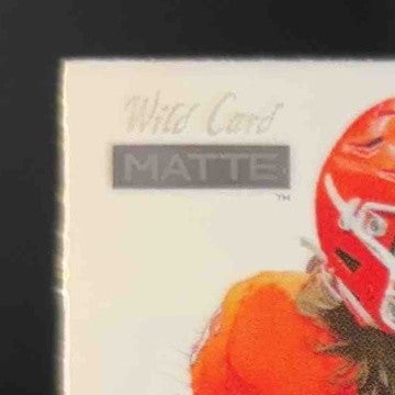 2021 Wild Card Matte Black Thumbagraphs Red Trevor Lawrence Rookie Auto 3/15 - Sports Cards