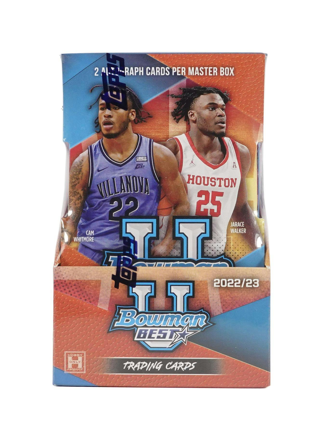 2022/23 Bowman University’s Best Basketball Master Hobby Box (Wembanyama / Caitlin Clark??) - NBA Hobby Box