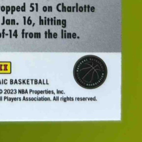 2022-23 Panini Mosaic Jayson Tatum Epic Performers Green #4 Boston Celtics - Sports Cards