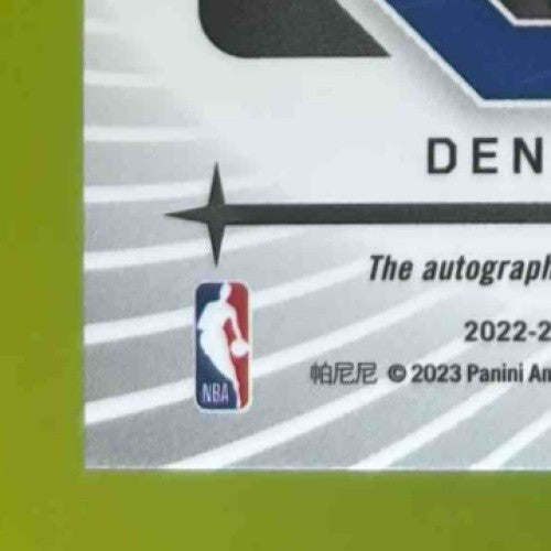 2022-23 Panini Obsidian Fat Lever Galaxy Ink 27/149 #GI-FDL Auto Denver Nuggets - Sports Cards