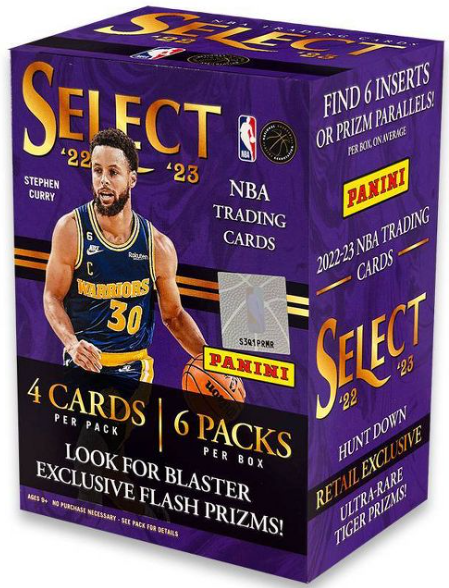 2022/23 Panini Select Basketball BLASTER Box (Flash Prizms) - Sports Collectibles