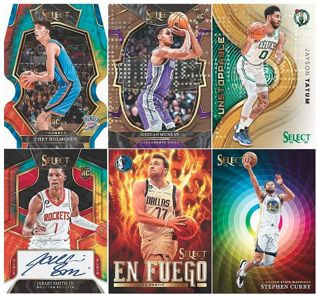 2022/23 Panini Select Basketball Mega Box (Cracked Ice Prizms) - Sports Collectibles